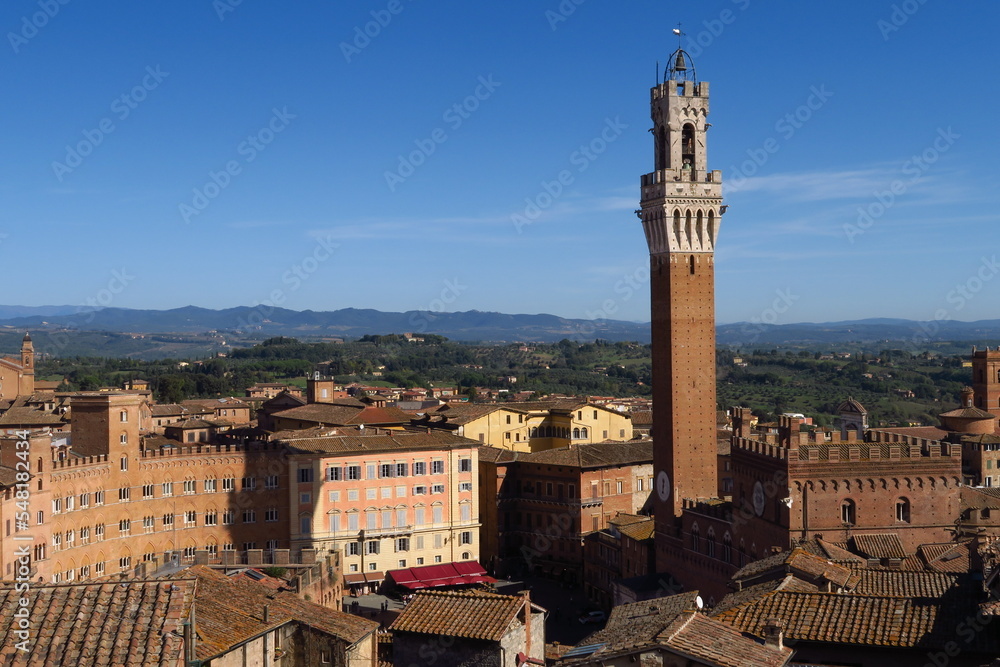 Siena, Mangia Tower - Tuscany, Italy