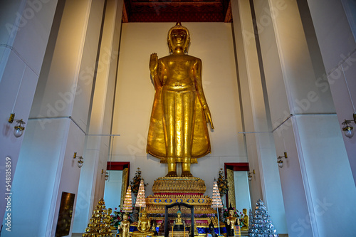 Golden Mount ,Wat Saket Ratchaworamahawihan Rong Mueang, Pathum Wan, Bangkok, Thailand
With the Temple of the Golden Mount (Phu Kaho Thong) photo