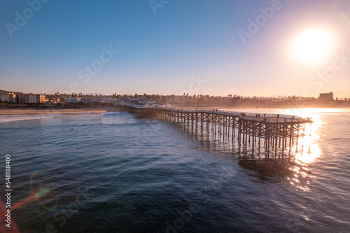 Pier at Mission Beach in San Diego in the Early Morning © Stock87