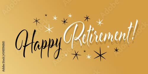Happy retirement