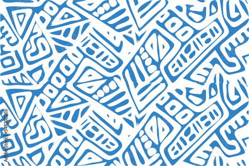 Contemporary printable seamless pattern abstract line, shapes with creative hand drawn composition. Trendy minimalist monochrome zone wavy stripe positive or negative design for shoe wear, shirt, rug