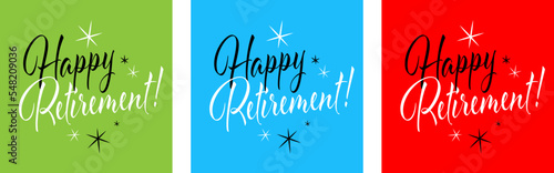 Happy retirement !