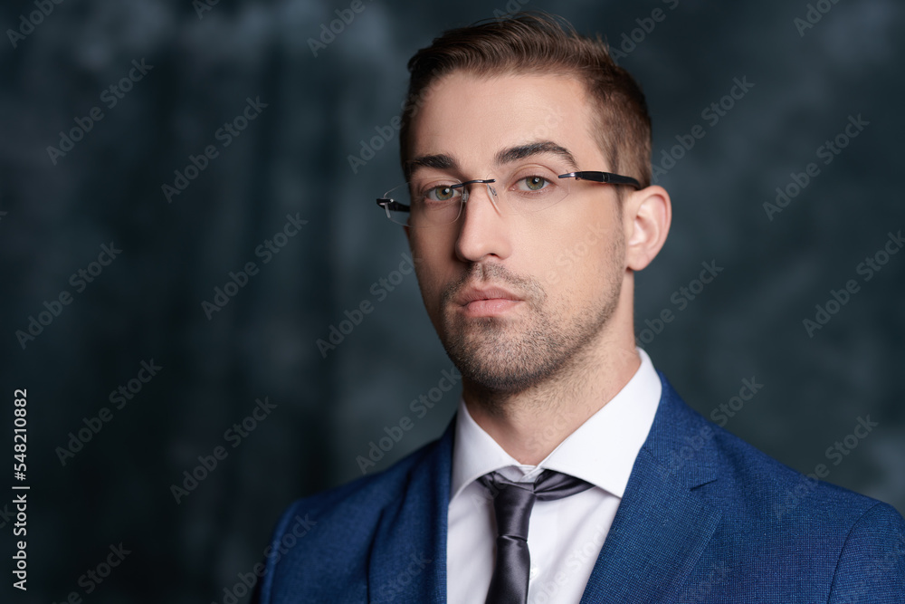 handsome confident businessman handsome confident businessman