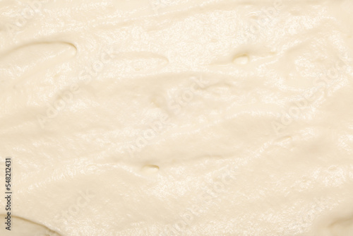 Tablou canvas Cake cream texture, sweet whipped cream