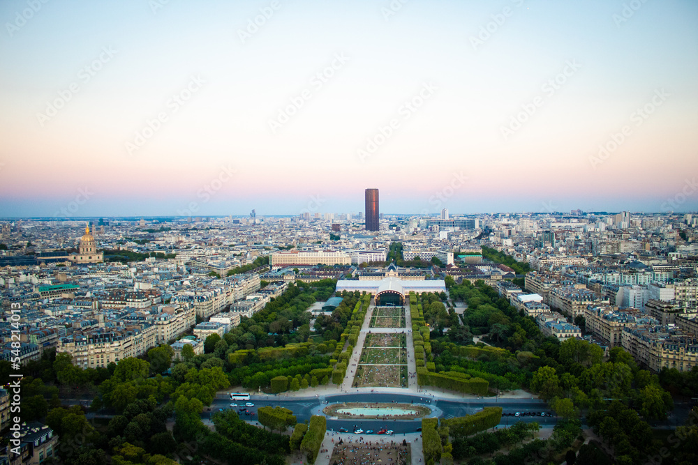 
Paris seen from the air