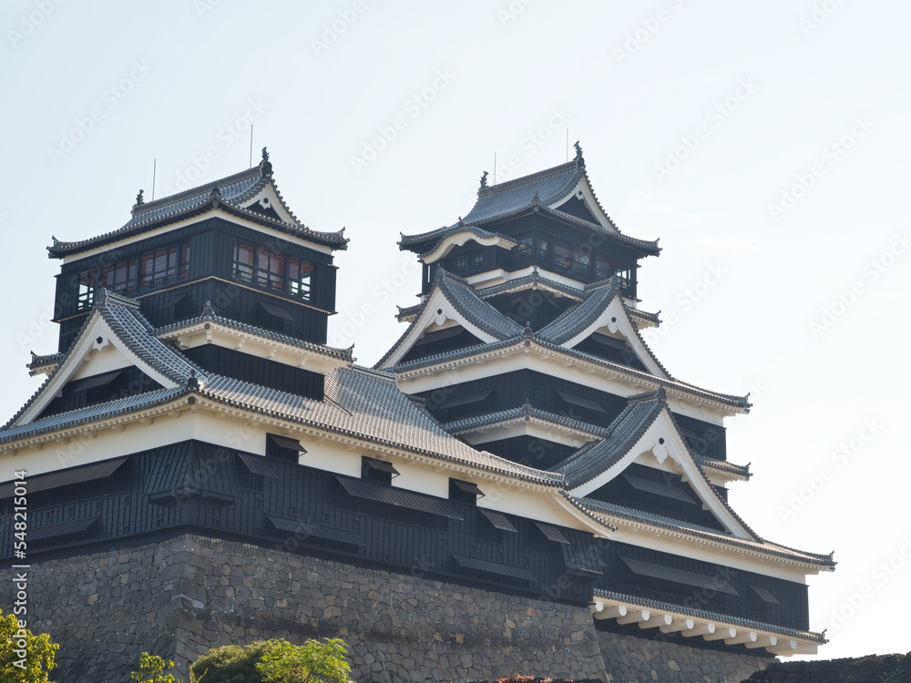 Kumamoto Castle in Kumamoto Prefecture, Japan Kumamoto Castle in Kumamoto Prefecture, Japan