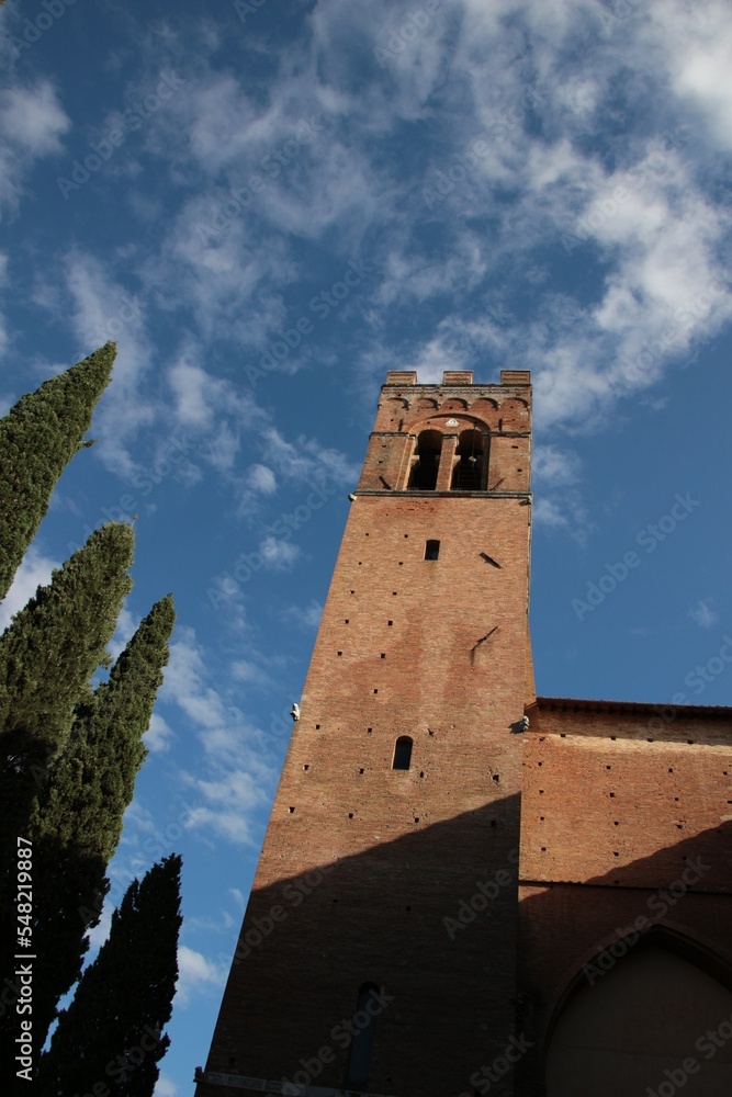 Italy, Tuscany: Saint Domenico Basilica in Siena.