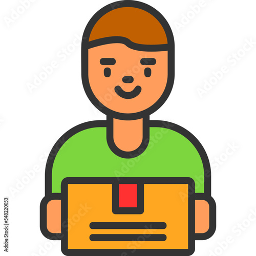 Deliveryman Icon