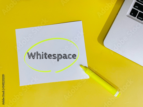 whitespace photo