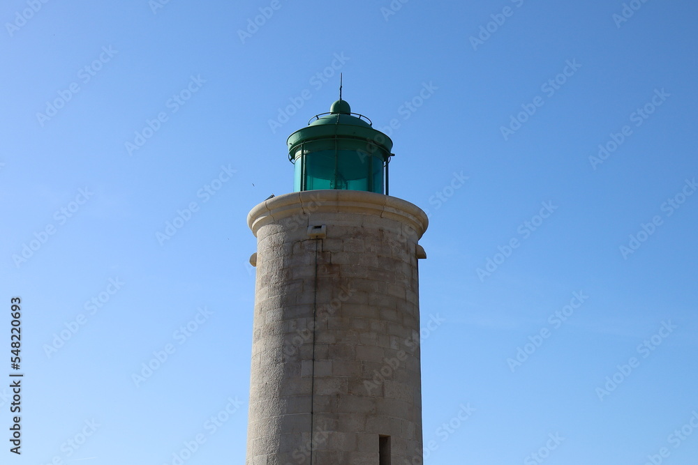 Le phare de Cassis, ville de Cassis, département des Bouches du Rhône, France