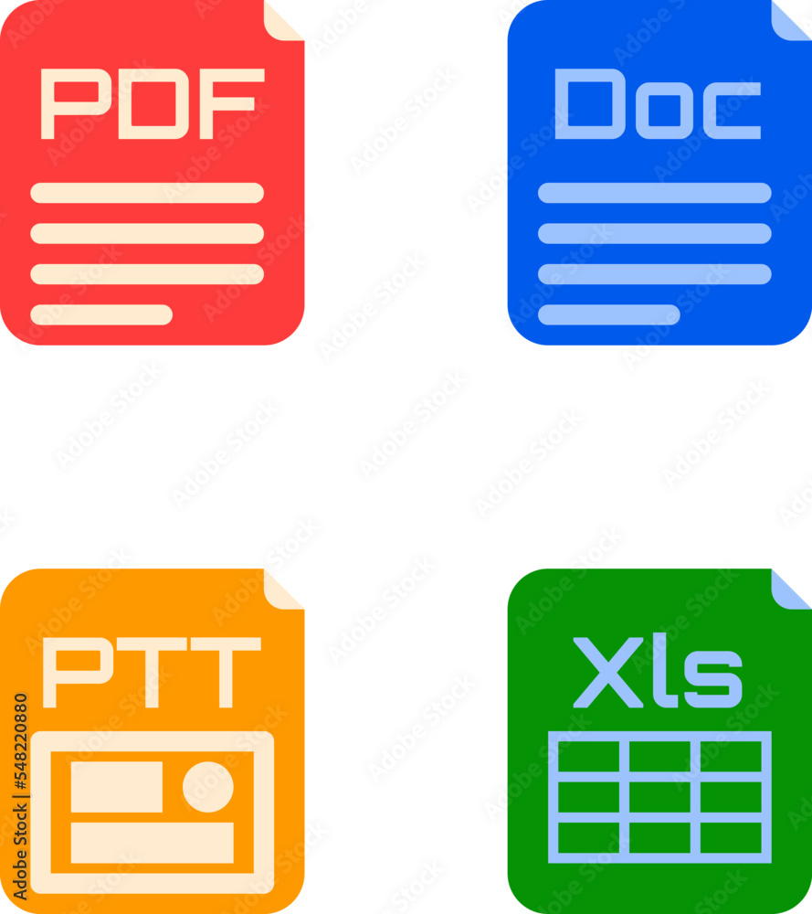 app file icons for pdf doc power point and sheets app file icons for pdf doc power point and sheets