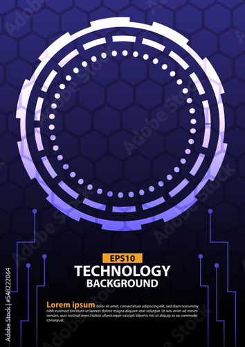 Catalog Technology Texture Vector Design Eps10