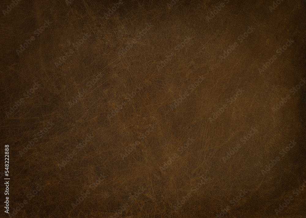 Natural brown leather texture for background Natural brown leather texture for background