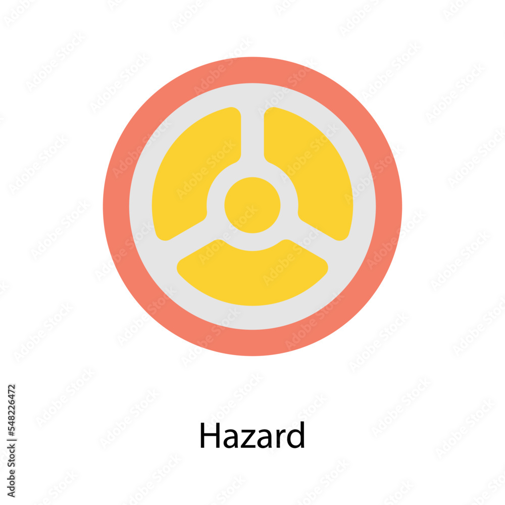 Hazard vector Flat Icons. Simple stock illustration Hazard vector Flat Icons. Simple stock illustration