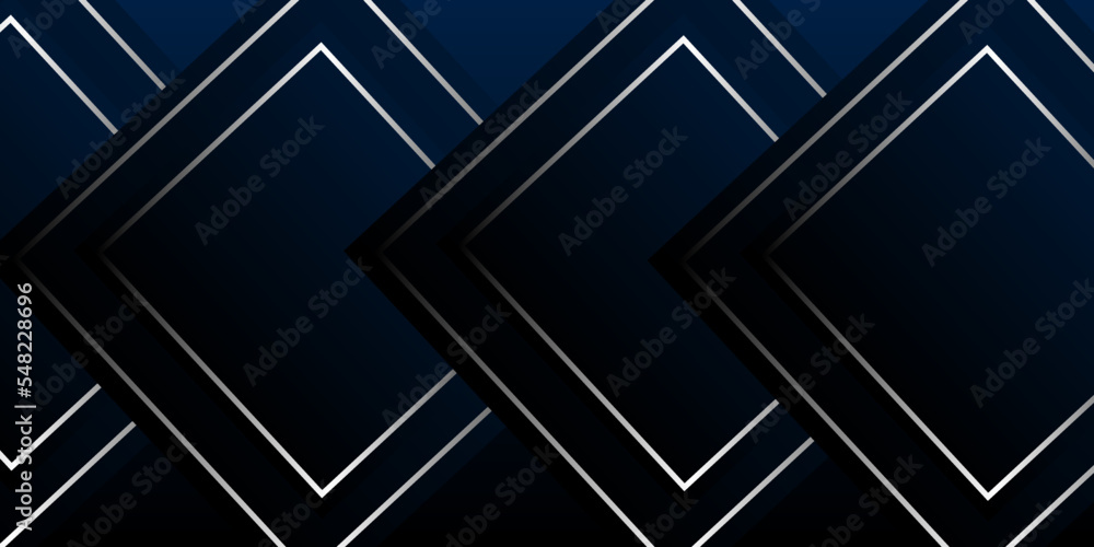 Abstract 3d geometric pattern luxury dark blue with gold shape background Abstract 3d geometric pattern luxury dark blue with gold shape background