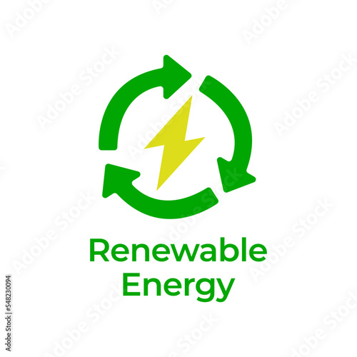 Free Download Renewable Energy Logo. Nature Power Logo Template. You can change text and colors very easy using the named and organized layers that includes the file. - GFXLoad