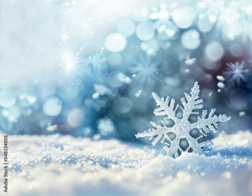 christmas background with snowing snowflake christmas background with snowing snowflake
