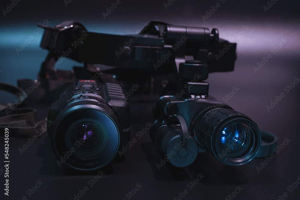 Night-vision devices.