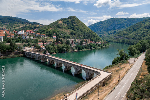Views of Drina river, Bosnia And Herzegovina