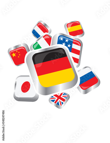 banderas potencias mundiales