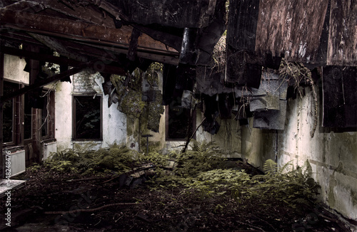 abandoned house