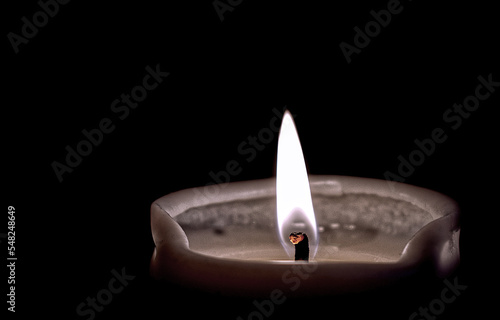 burning candle