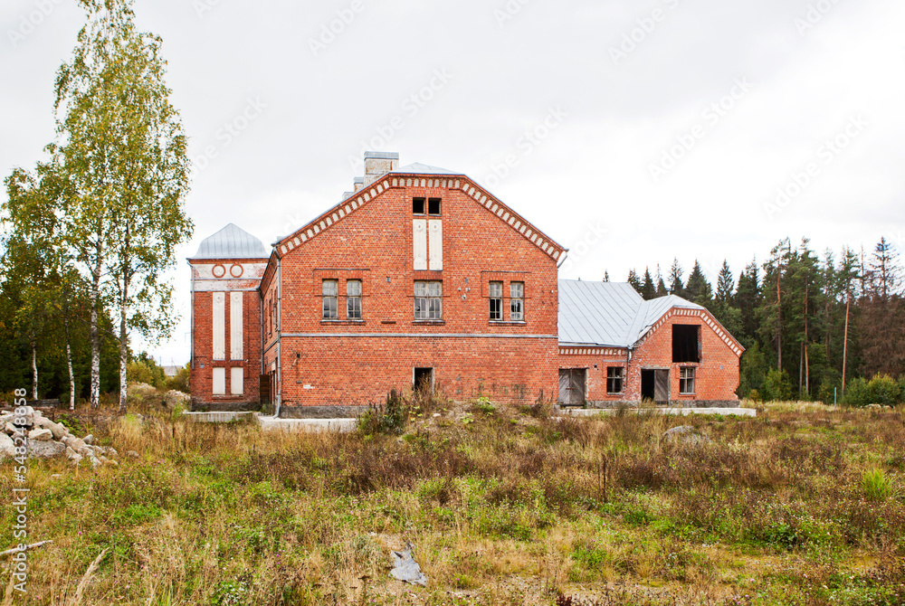 Manor of the Winter family. (Manor Rauhala). Rauhala village. Lakhdenpokhya. Republic of Karelia. Russia