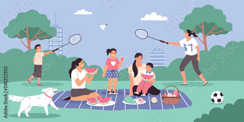 Mom Child Group Background