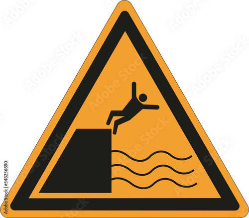 Panneau avertissement de danger irlandais