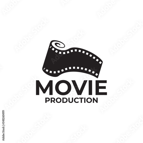 Movie maker production studio logo design