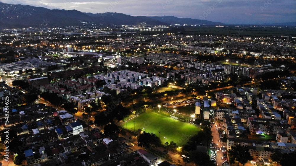 Obraz premium city at night