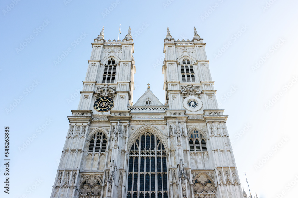 Westminster Abbey Cathedral in London, England