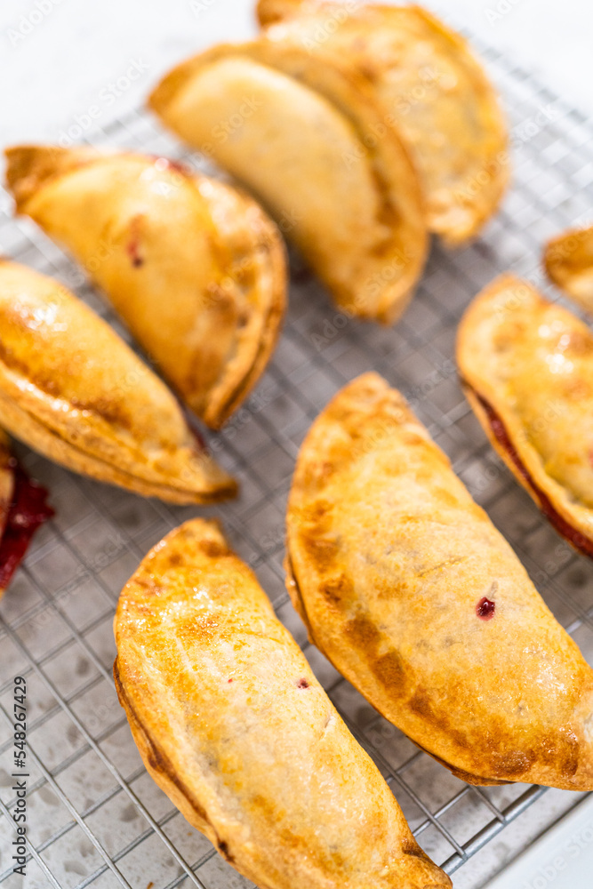 Sweet Cherry Empanadas in Air Fryer