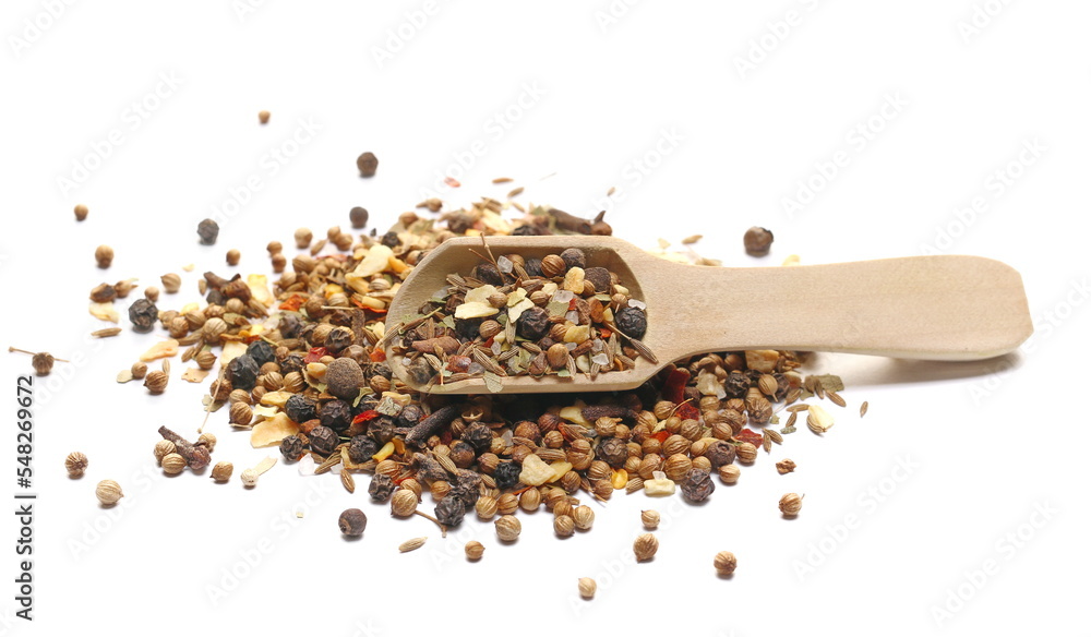 Spice blend, garam masala, mix black pepper, coriander, cumin, garlic