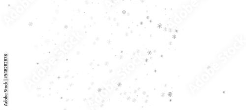 The winter background, falling snowflakes © vegefox.com