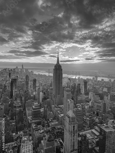 Manhattan New Yrok City Skyline hochkant © Robert Styppa