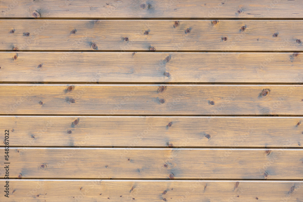 Fototapeta premium wooden background from horizontal boards