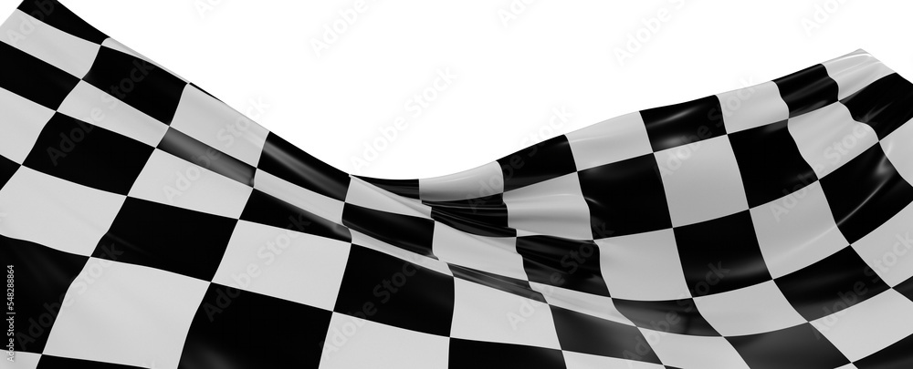 Fototapeta premium flag finish race sport 3d champion winner