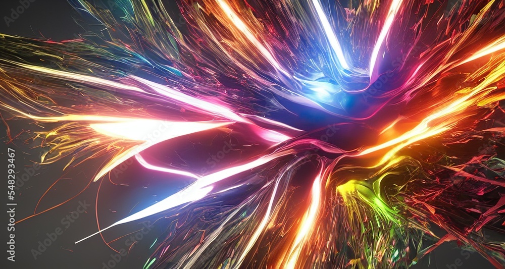 abstract colorful smoke shapes, background image, computer illustration abstract colorful smoke shapes, background image, computer illustration