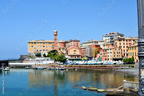 Il porticciolo di Nervi a Genova, Liguria, Italia. © Fabio Caironi