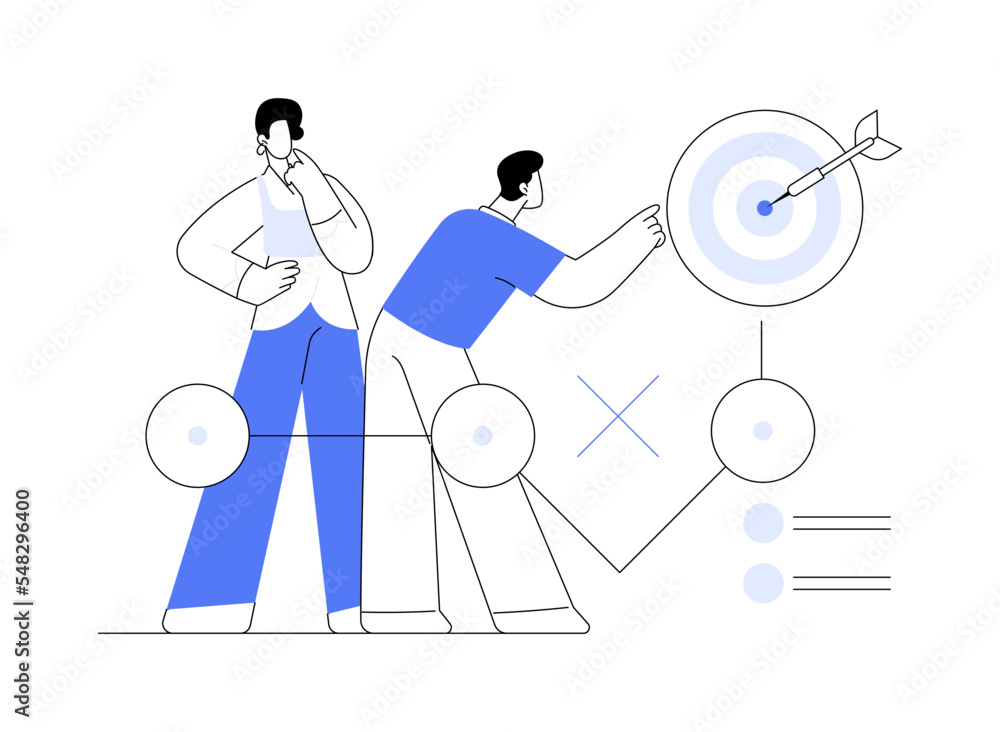 Planning abstract concept vector illustration. Planning abstract concept vector illustration.
