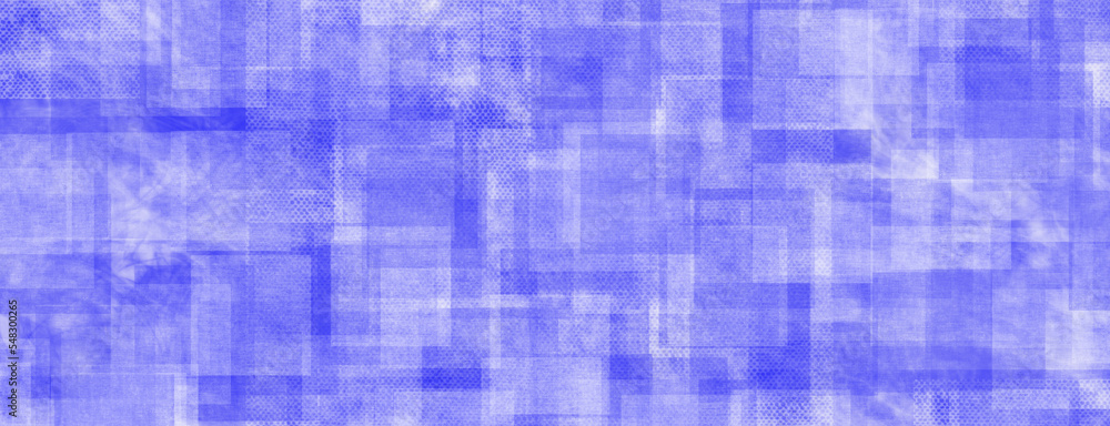 blue abstract illustration background with squares