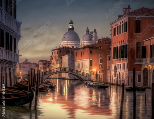 Venice Sunset, Italy © Ben
