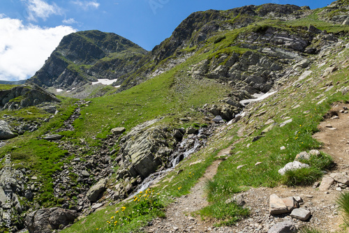 Rila Mountain near The Seven Rila Lakes, Bulgaria