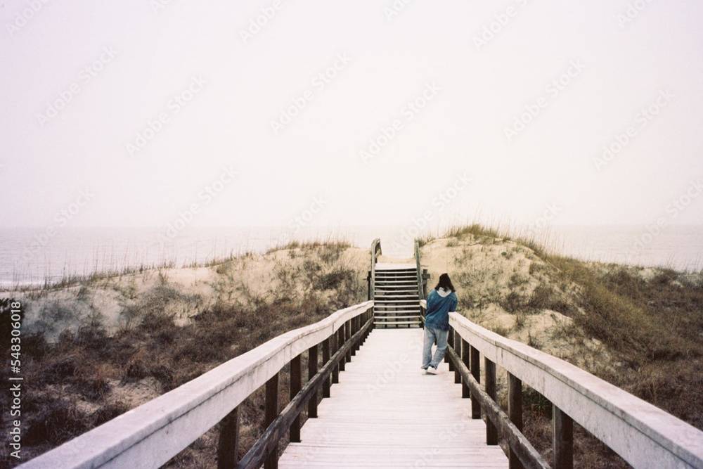 Obraz premium Path to the Ocean