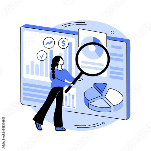 Risk management abstract concept vector illustration.