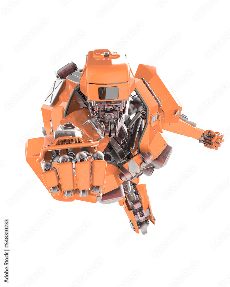 cyber mechis is flying up very fast top view cyber mechis is flying up very fast top view