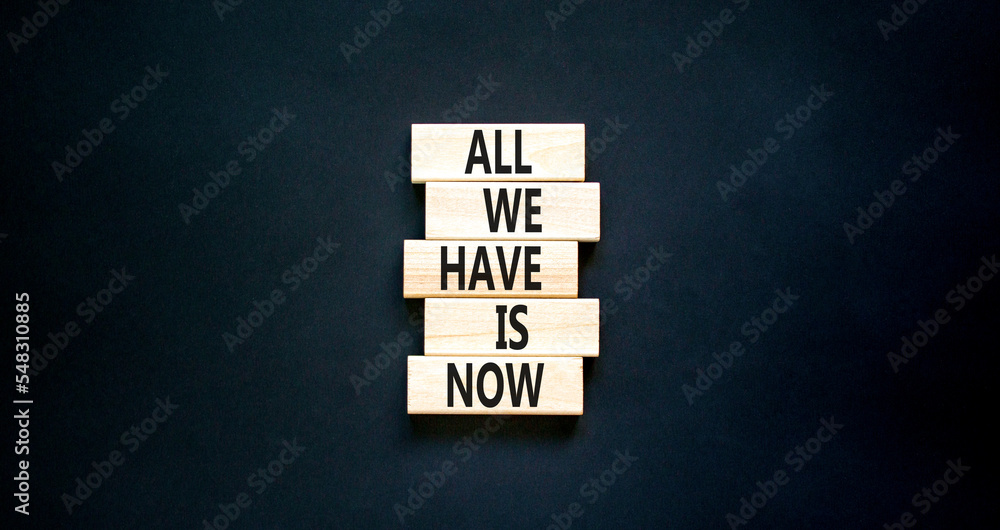 All We Have Is Now übersetzung Deutsch stock.adobe.com
