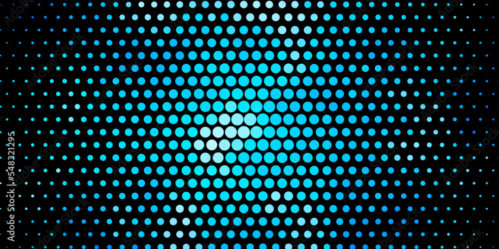 Dark BLUE vector texture with circles. Dark BLUE vector texture with circles.