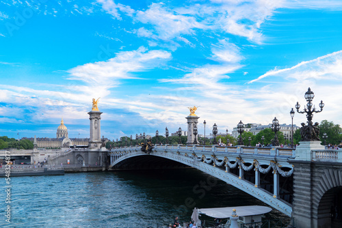 Bridge of Alexandre III, Paris, France © neirfy